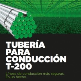 TUBO AC GALV T-200 C/R 51MM-6.40MT TUNA