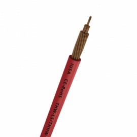 ROLLO CABLE THHW C.8 100MT ROJO 399352 IUSA