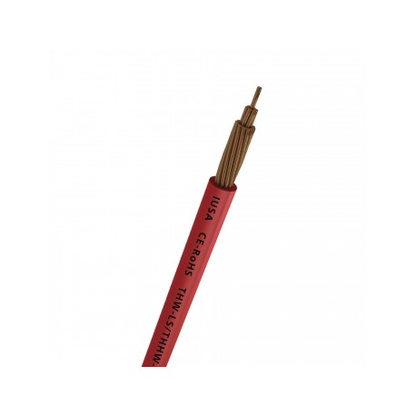 ROLLO CABLE THHW C.8 100MT ROJO 399352 IUSA