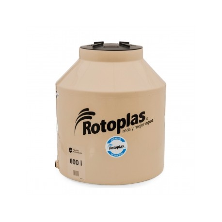 TINACO BEIGE 600L 500025 ROTOPLAS