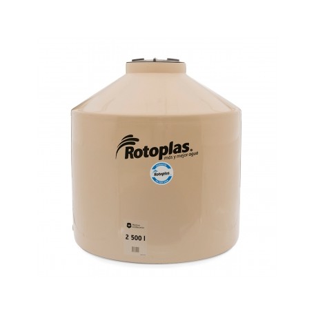 TINACO BEIGE 2500L 500021 ROTOPLAS