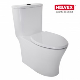 WC OP RIVOLI PLUS 4.8LT C/AS BCO HELVEX