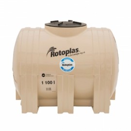 TINACO BEIGE HOR REF HO 1100L 500018 ROTOPLAS