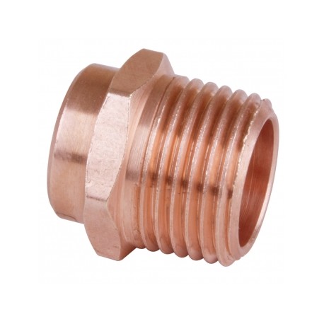 CONECTOR CU R/EXT 19 MM 104-19 NACOBRE