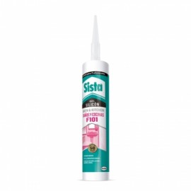 SISTA F101 100% SIL B&C 300ML TRANS 2977066 HENKEL