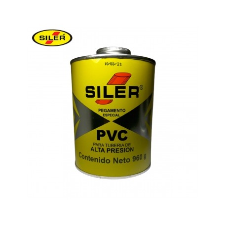 BOTE PEG PVC SILER AMARILLO 960G