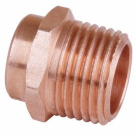 CONECTOR CU R/EXT 64 MM 104-64 NACOBRE