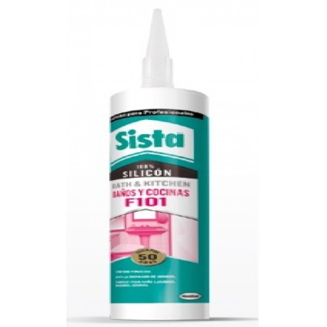 SISTA F101 100% SIL B&C 82.8ML TRANS 2844335 HENKE